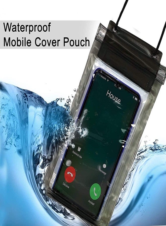 MADHYA Universal Waterproof Pouch Cellphone Dry Bag Case for iPhone, Samsung, Pixel, Mi, Moto up to 7.0 inch, Snow-Proof, Dirt Proof and Waterproof for Rain and Swimming Fits, Random Color, Pc - 1 - Image 3